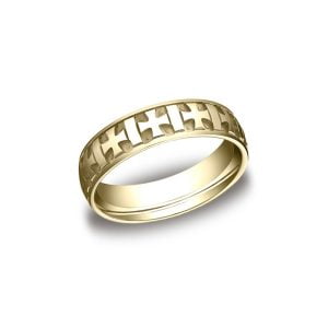 Designs Yellow Gold 6mm Band