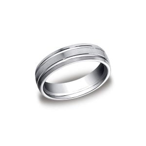Designs White Gold 6mm Band