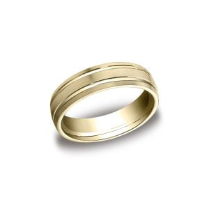 Designs Yellow Gold 7mm Band