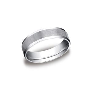 Designs White Gold 6mm Band