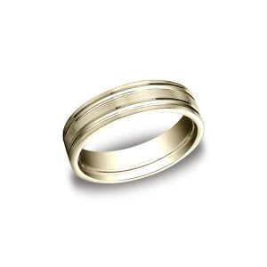 Designs Yellow Gold 6mm Band