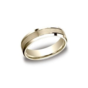 Designs Yellow Gold 6mm Band