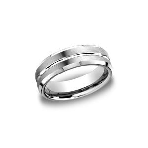 Designs White Gold 6mm Band