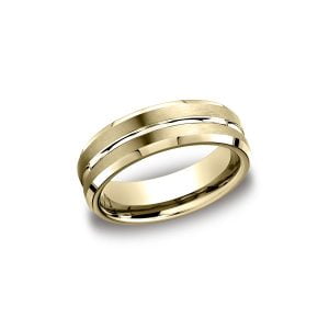 Designs Yellow Gold 6mm Band