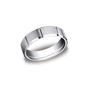 Designs White Gold 6mm Band