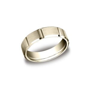 Designs Yellow Gold 6mm Band