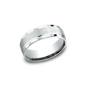 Designs White Gold 7mm Band