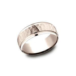 Designs Rose Gold 8mm Band