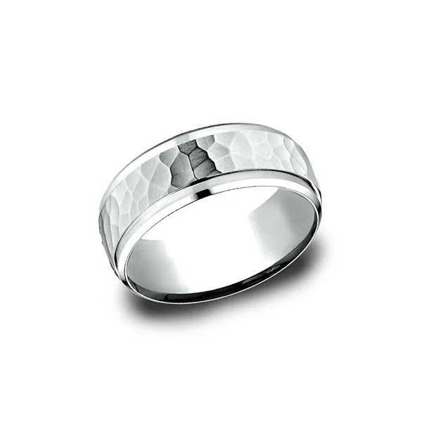 Designs White Gold 8mm Band