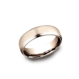 Designs Rose Gold 6.5mm Band