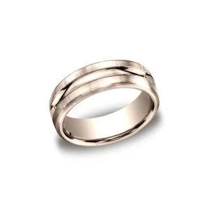 Designs Rose Gold 7.5mm Band