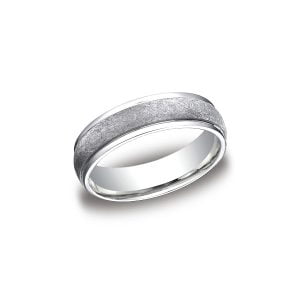 Designs White Gold 6mm Band
