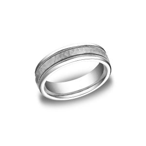 Designs White Gold 6mm Band