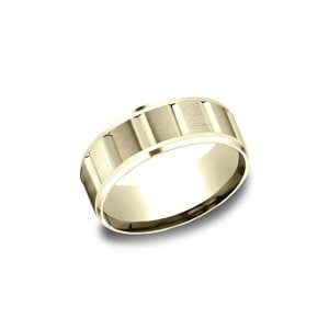 Designs Yellow Gold 8mm Band