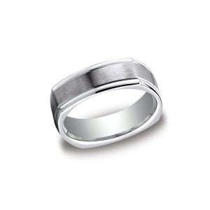 Designs White Gold 7mm Band