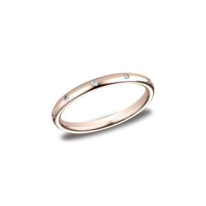 Diamonds Rose Gold 2mm Diamond Band