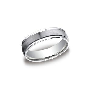 Designs White Gold 6mm Band