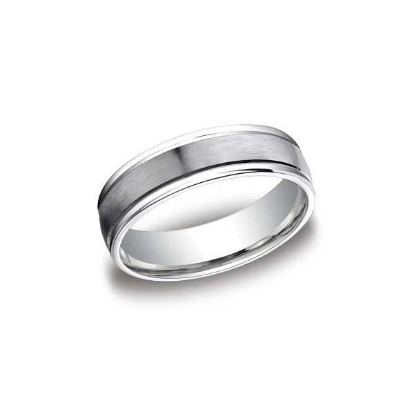Designs White Gold 6mm Band
