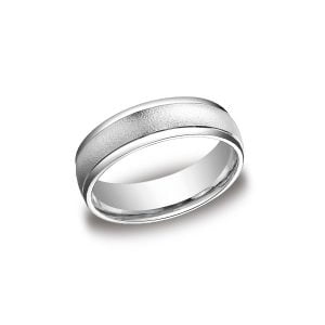 Designs White Gold 6mm Band