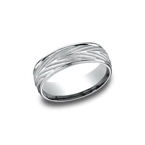 Designs White Gold 7mm Band