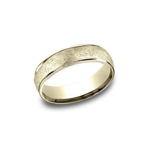 Designs Yellow Gold 6.5mm Band