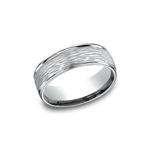 Designs White Gold 7.5mm Band