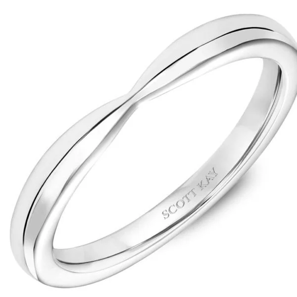 White Gold Scott Kay Wedding Band