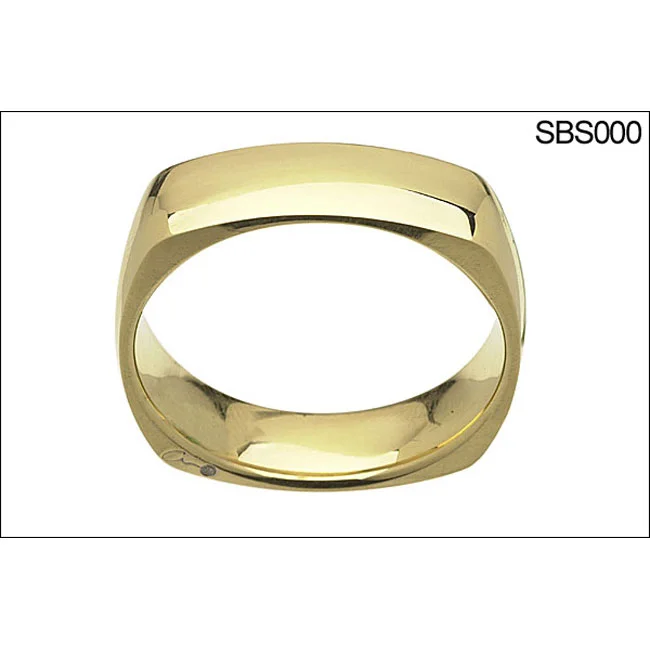 18 KARAT YELLOW GOLD GENTS BAND