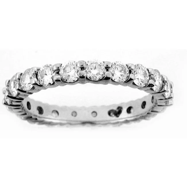 18 KARAT WHITE GOLD DIAMOND WEDDING BAND - 0892WB.07