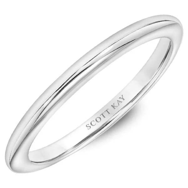 White Gold Scott Kay Wedding Band